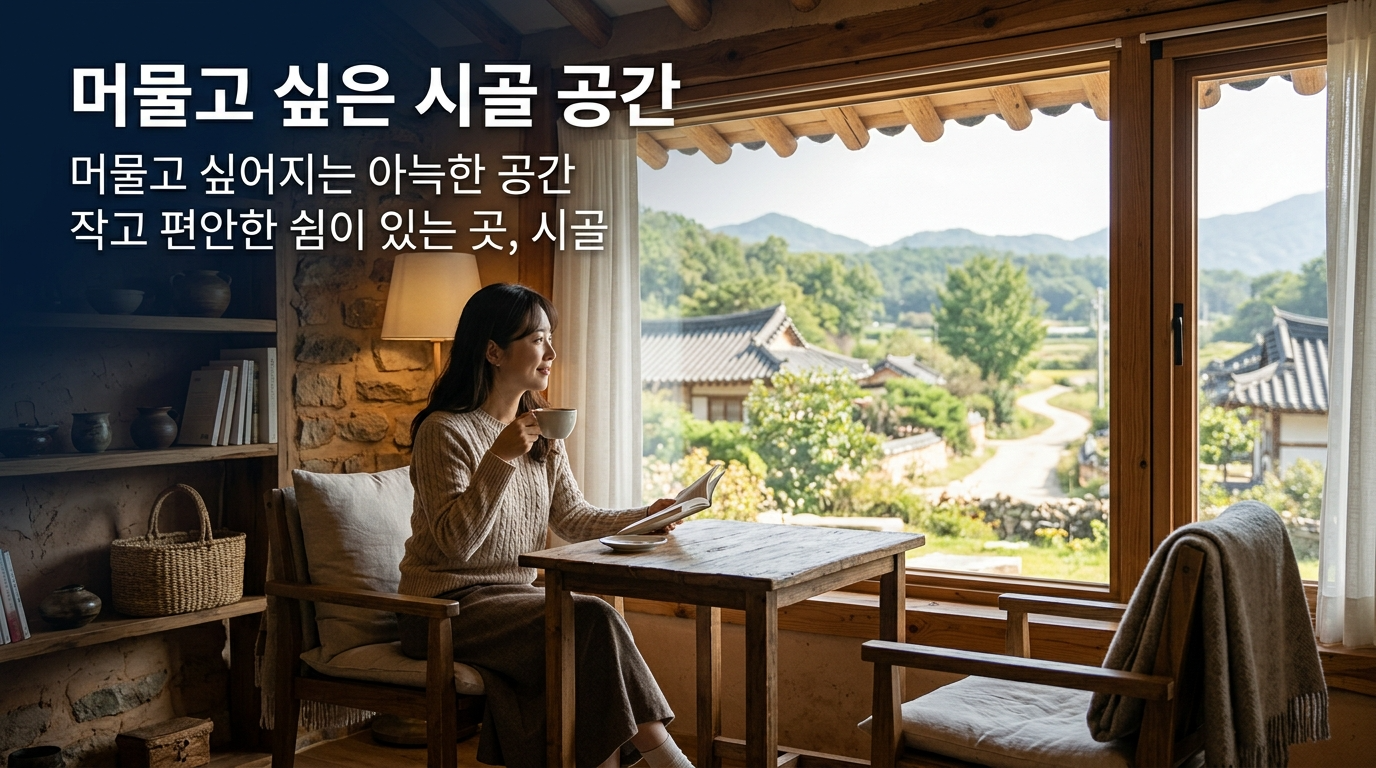 머물고 싶은 시골 공간