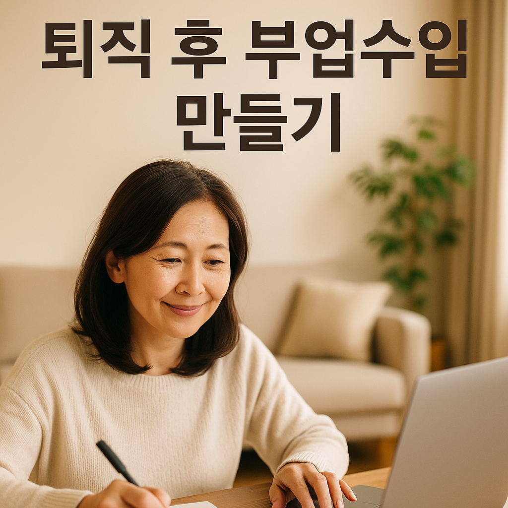 퇴직 후 부수입 월급