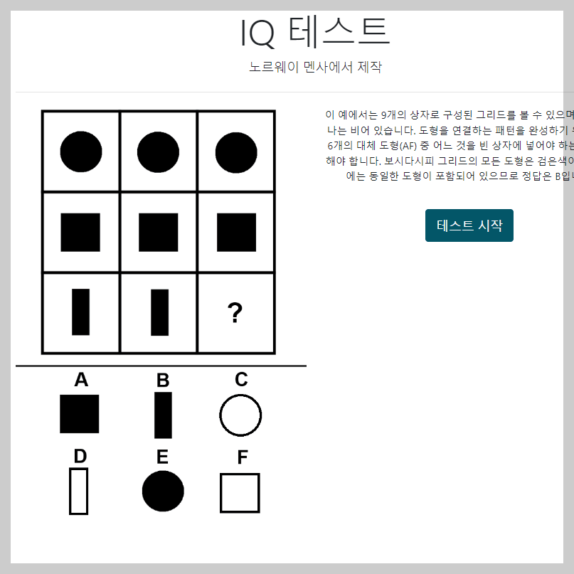 멘사 기준 iq