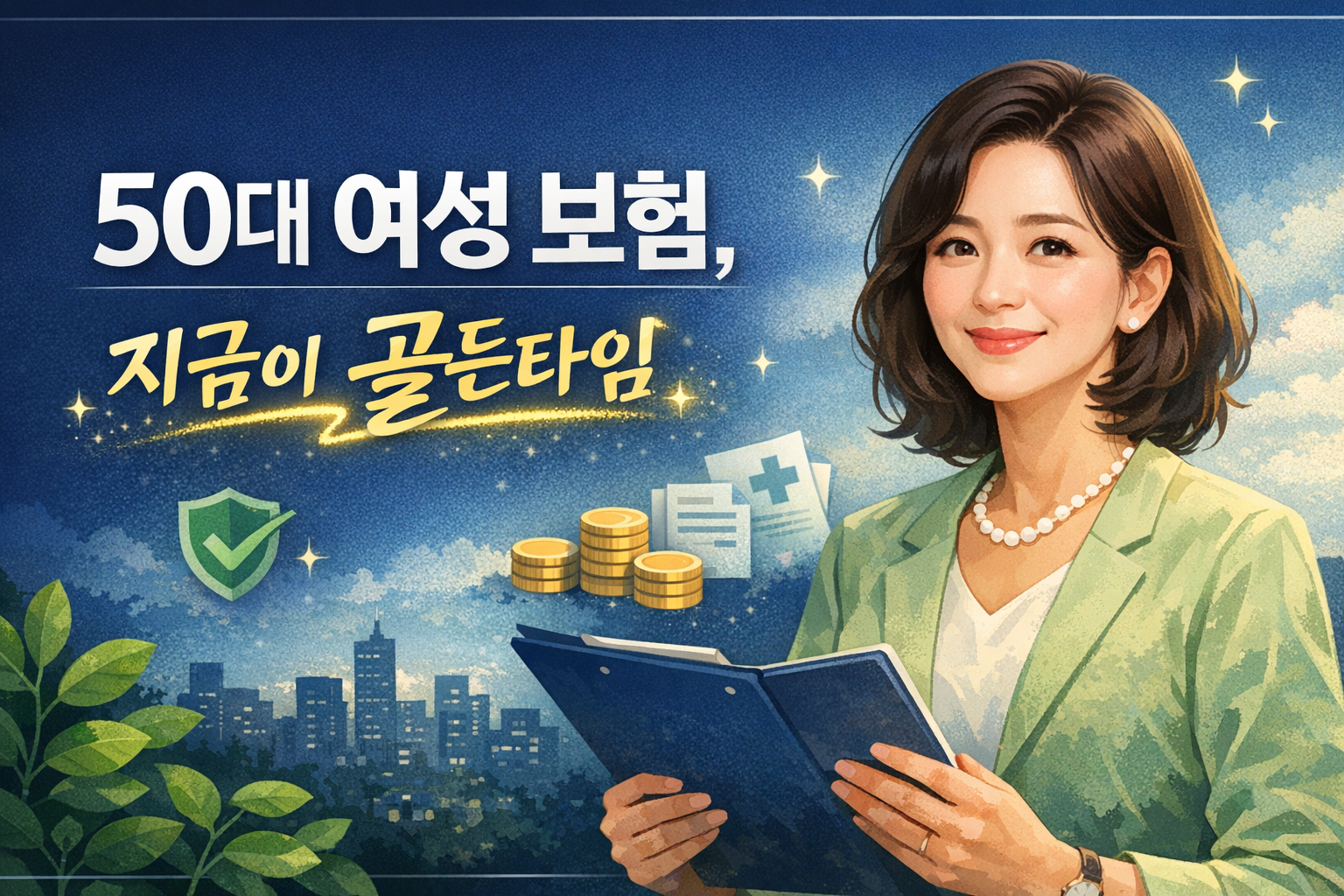 50대 여성 보험 추천 리스트