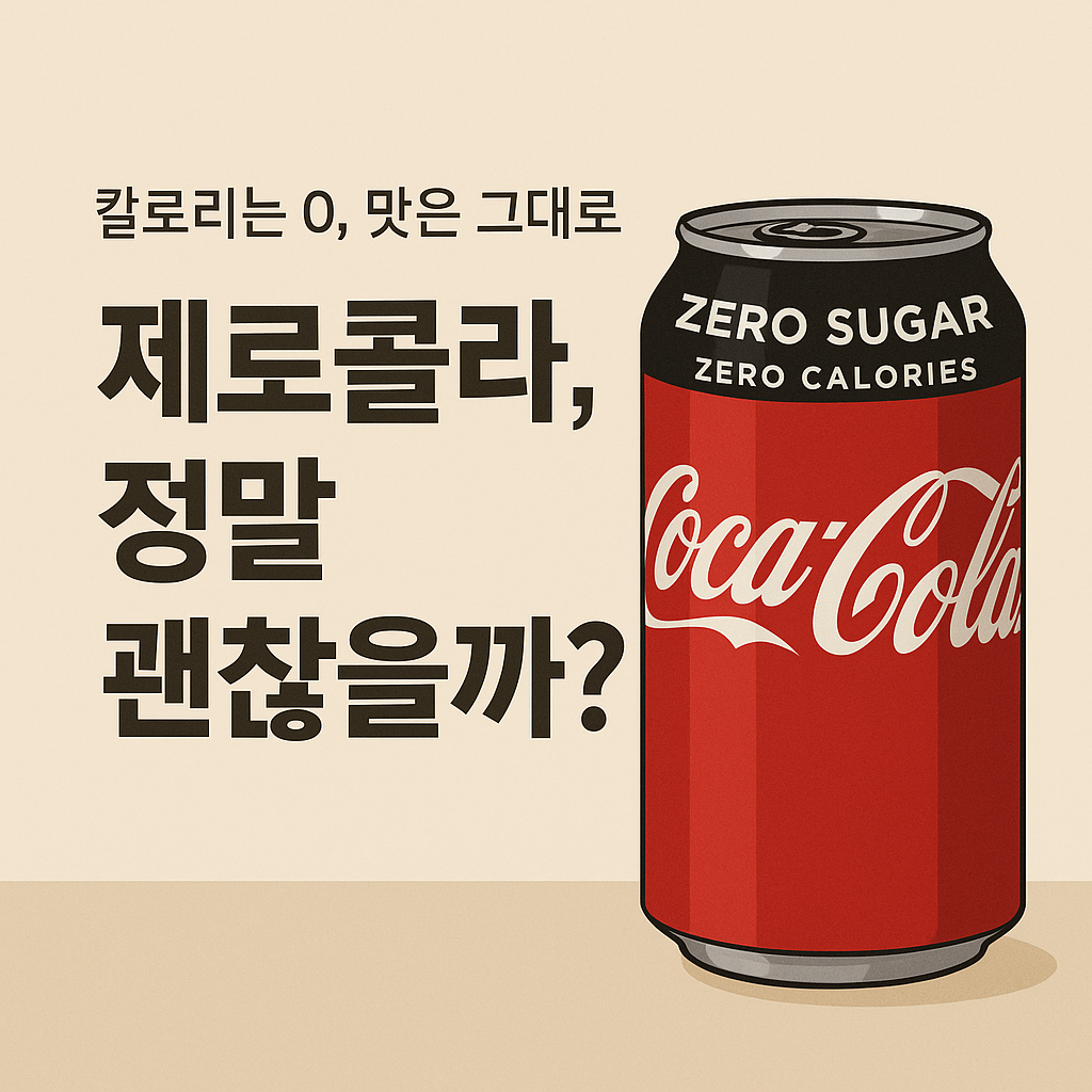 AI가 만들어준 이미지 제로콜라, 정말 괜찮을까?