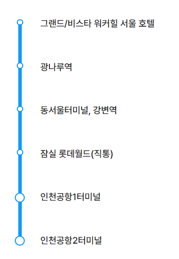 6705번-공항버스-노선도