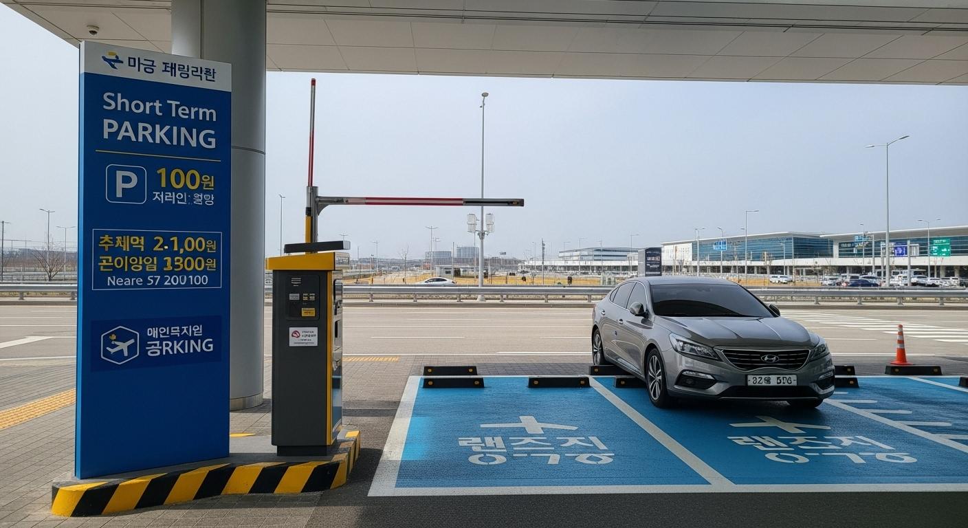 김포공항 단기주차료