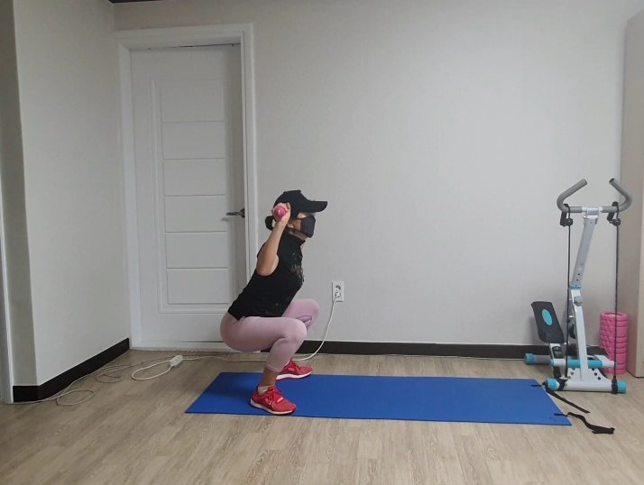 스쿼트 자세