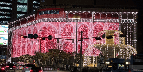 신세계백화점-본점-크리스마스-이벤트-파사드-미디어월-인증샷성지-인증샷맛집-관람팁-명당위치-안내