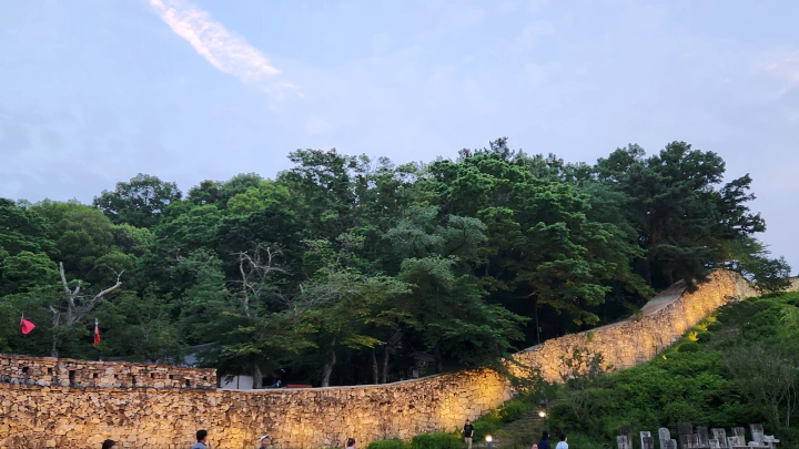 정감있고 아늑한 고창읍성의 야경