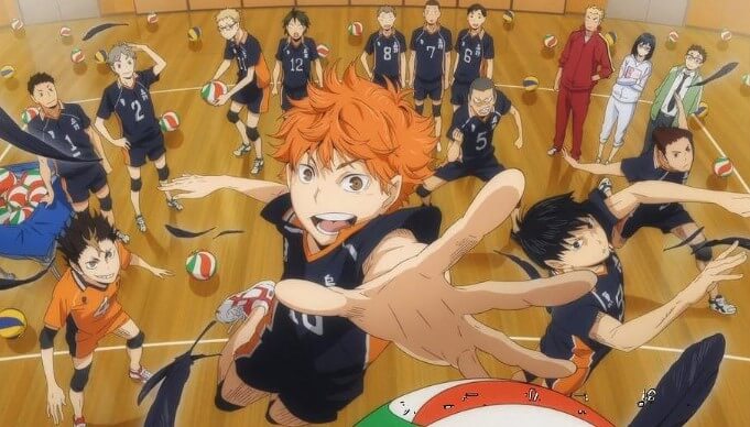 하이큐 배구 애니의 교과서