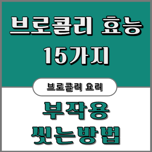 브로콜리-효능-15가지-부작용-요리-씻는방법