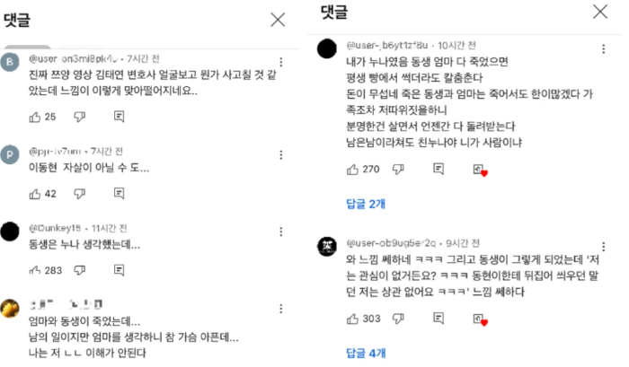 네티즌-반응