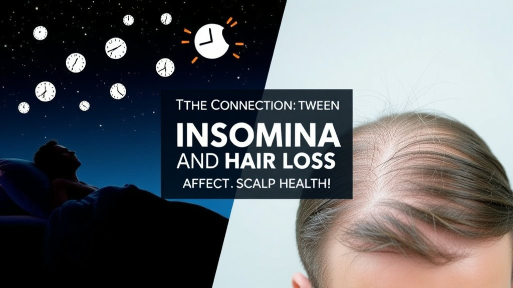 수면 장애가 두피 건강에 미치는 영향