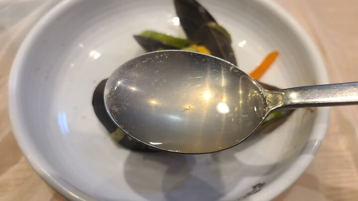 청춘포차-홍합탕-육수