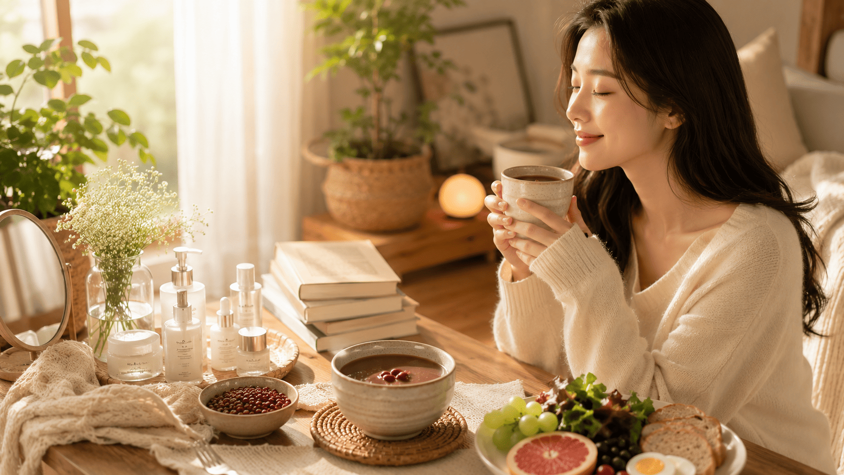 항산화 성분과 팥물의 생활습관 건강관리