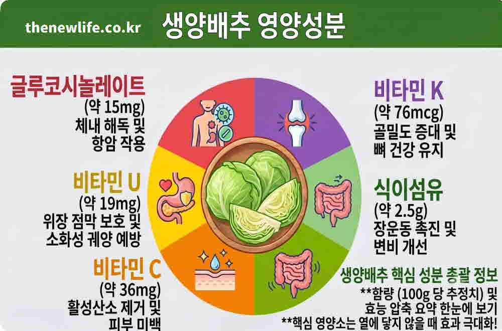 생양배추 효능 영양성분