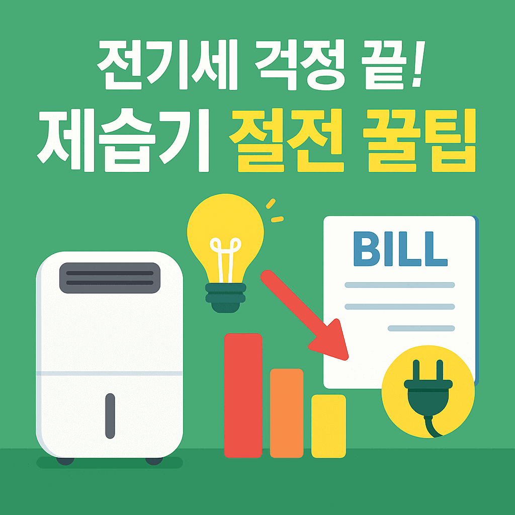 제습기 절전 꿀팁에 대하여