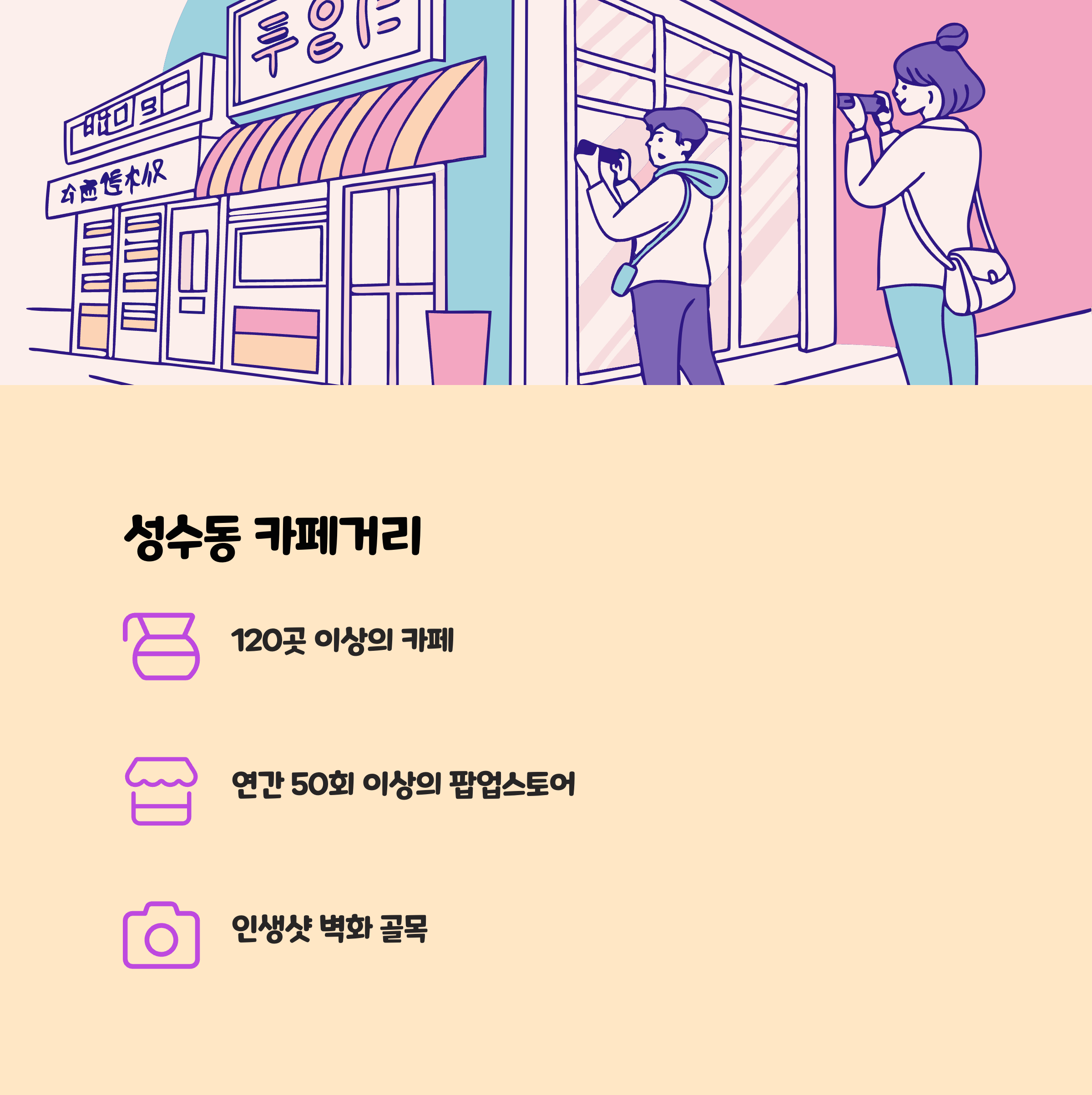 성수동 카페거리 – 트렌디한 감성의 핫플레이스