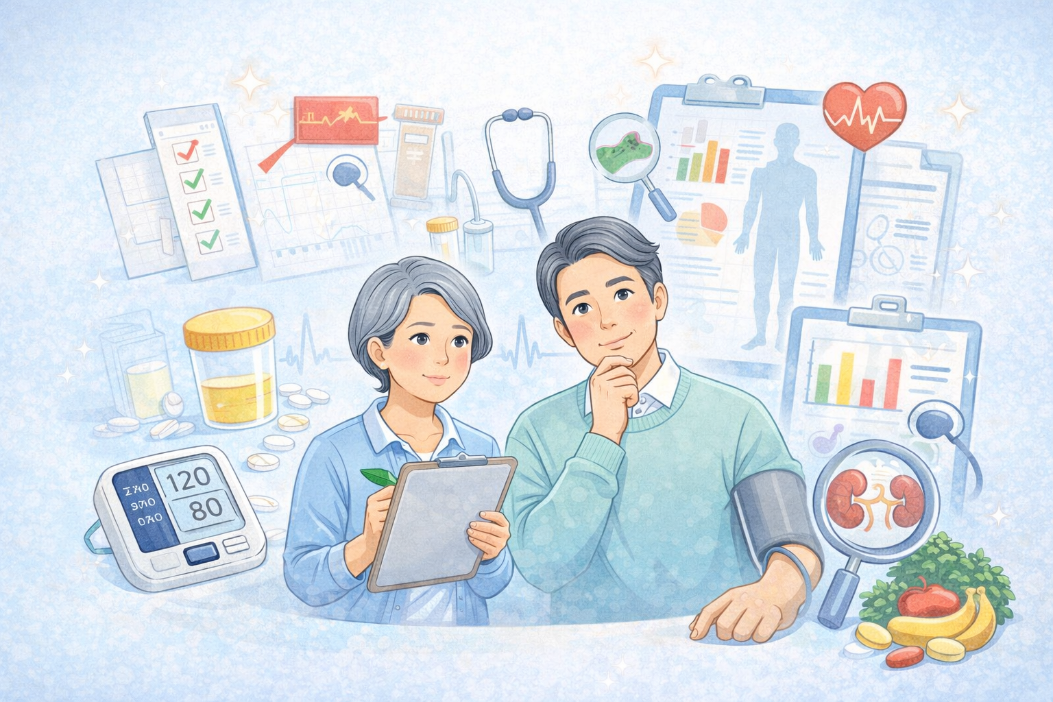 중장년을 위한 건강관리 기본 체크 정리