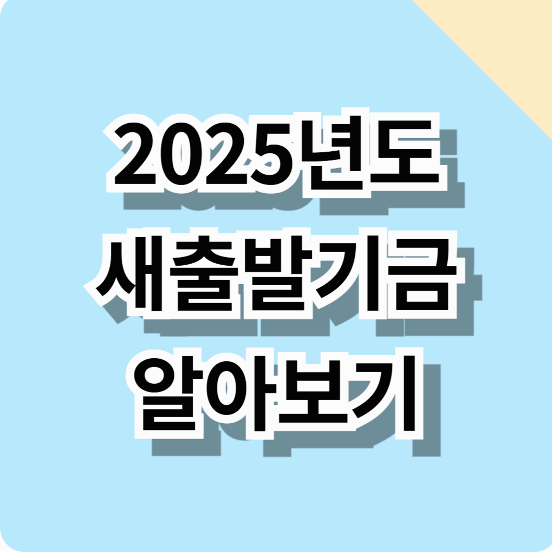 2025 새출발기금 지원대상 확인하기 (신청방법, 지원자격, 혜택 총정리!)