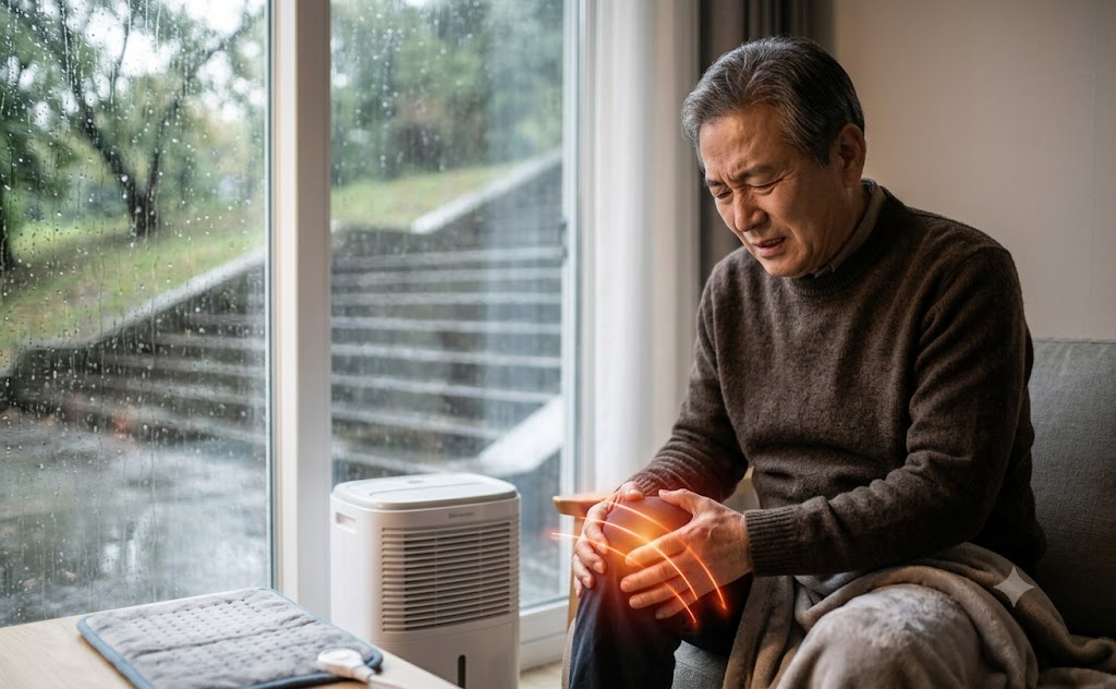 무릎 통증 이미지