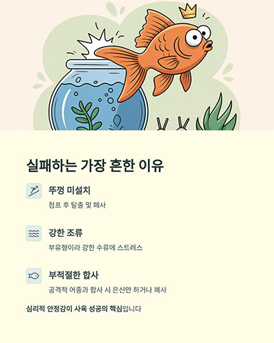 실패하는 가장 흔한 이유는?