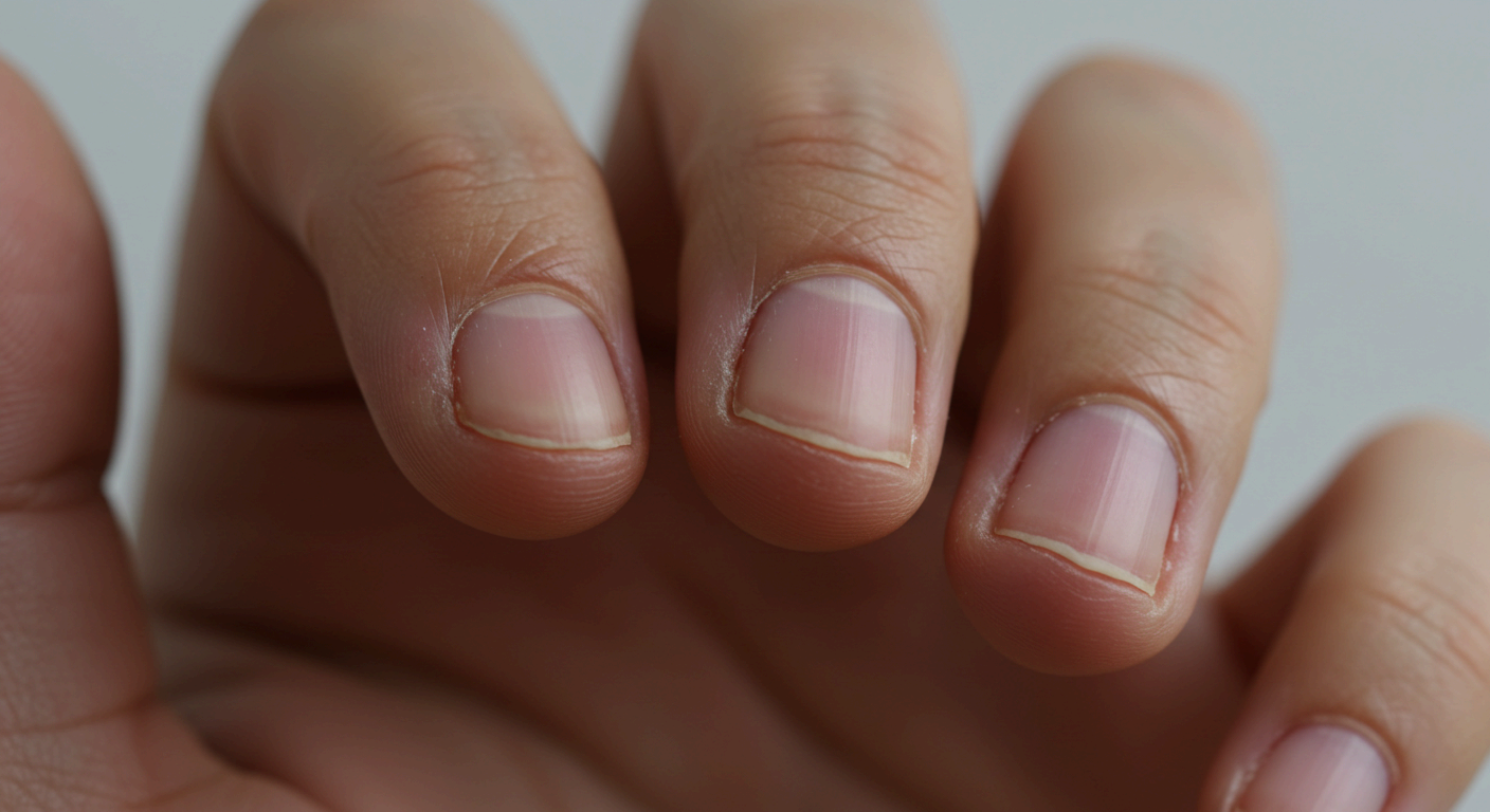 빈혈 증상, 피부 창백함과 손톱 약화