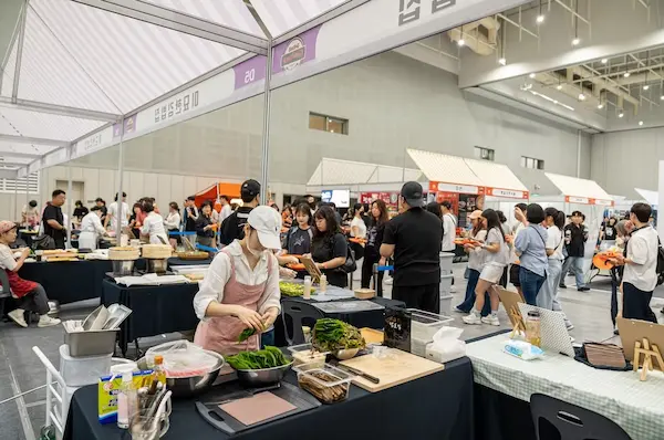 경기미 김밥페스타 다양한 김밥 부스