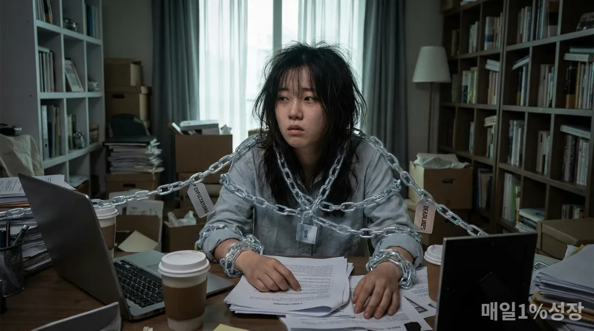 완벽주의에 갇혀 스트레스 받는 한국인