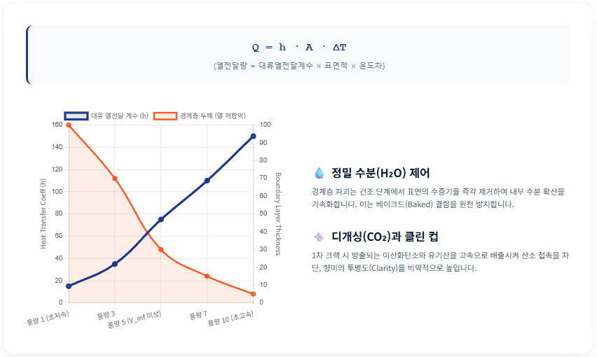 / 로스트 프로 / Roast Pro/대류 열전달 계수