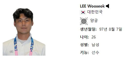 파리올림픽 양궁 국가대표팀 일정, 선수, 중계정보