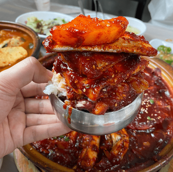 칠곡 맛집 "팔공산 대동강가든" 음식