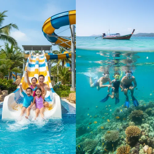 푸꾸옥-아쿠아토피아-호핑투어-가족