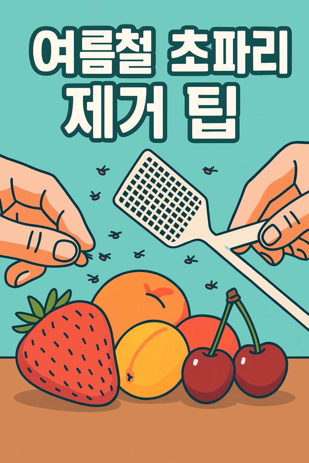 여름철 초파리 제거 팁
