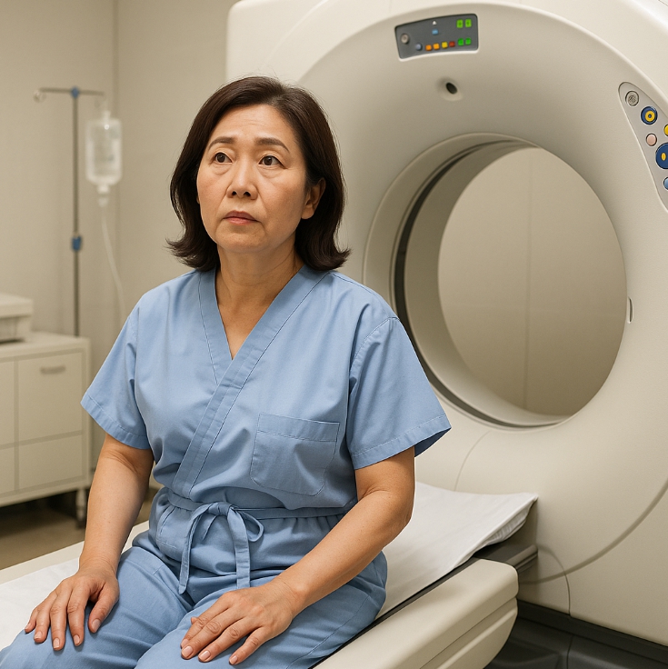 흉선암 관련 자료 사진