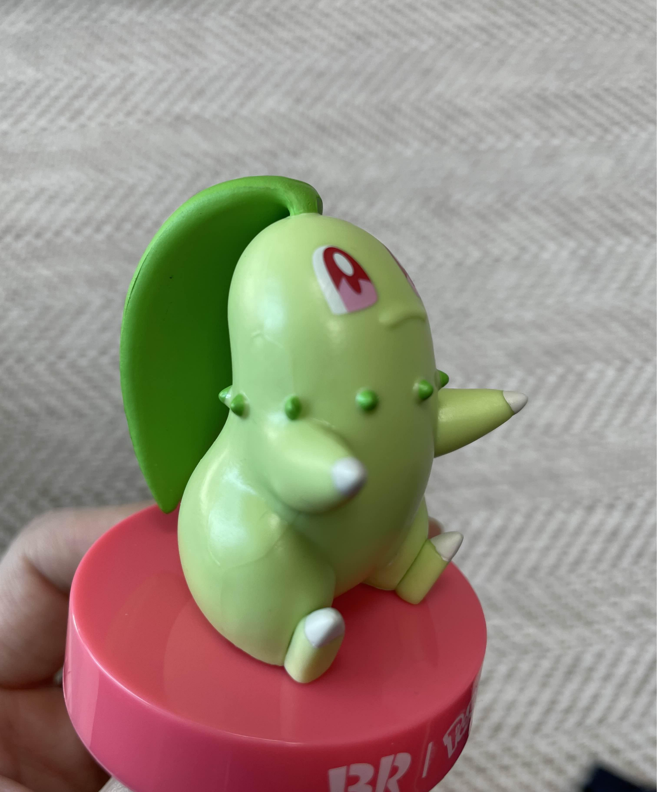 베스킨라빈스 포켓몬 피규어 시즌2-치코리타 피규어 사진1