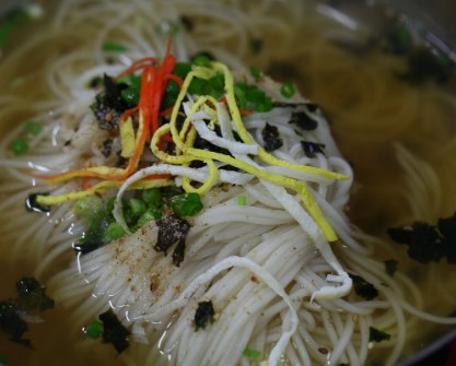 할매국수집 대표 메뉴