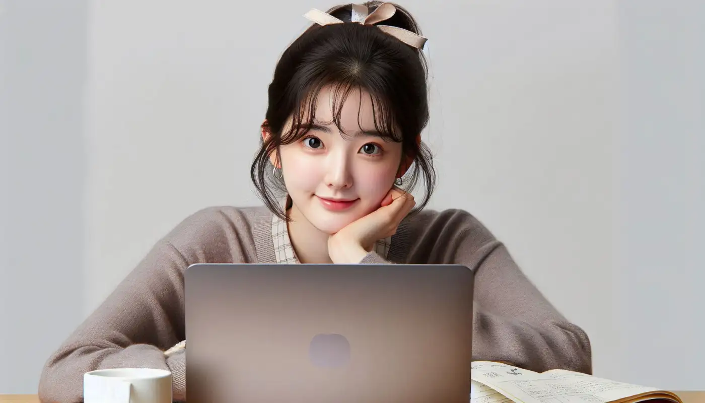 cbdc-뜻을-알아보고-가상화폐를-관리하는-여성의-모습