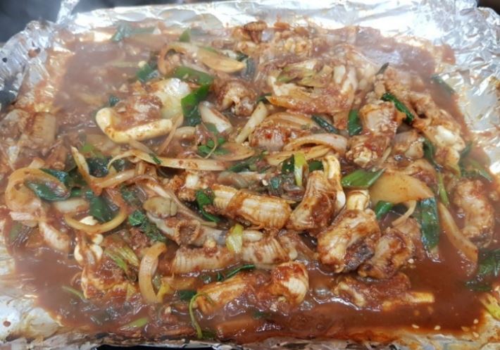 대왕곰장어 양념구이