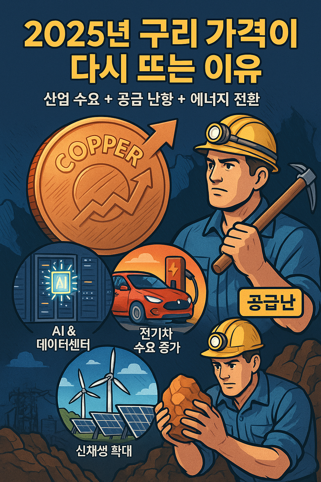 2025년 구리 가격이 다시 뜨는 이유