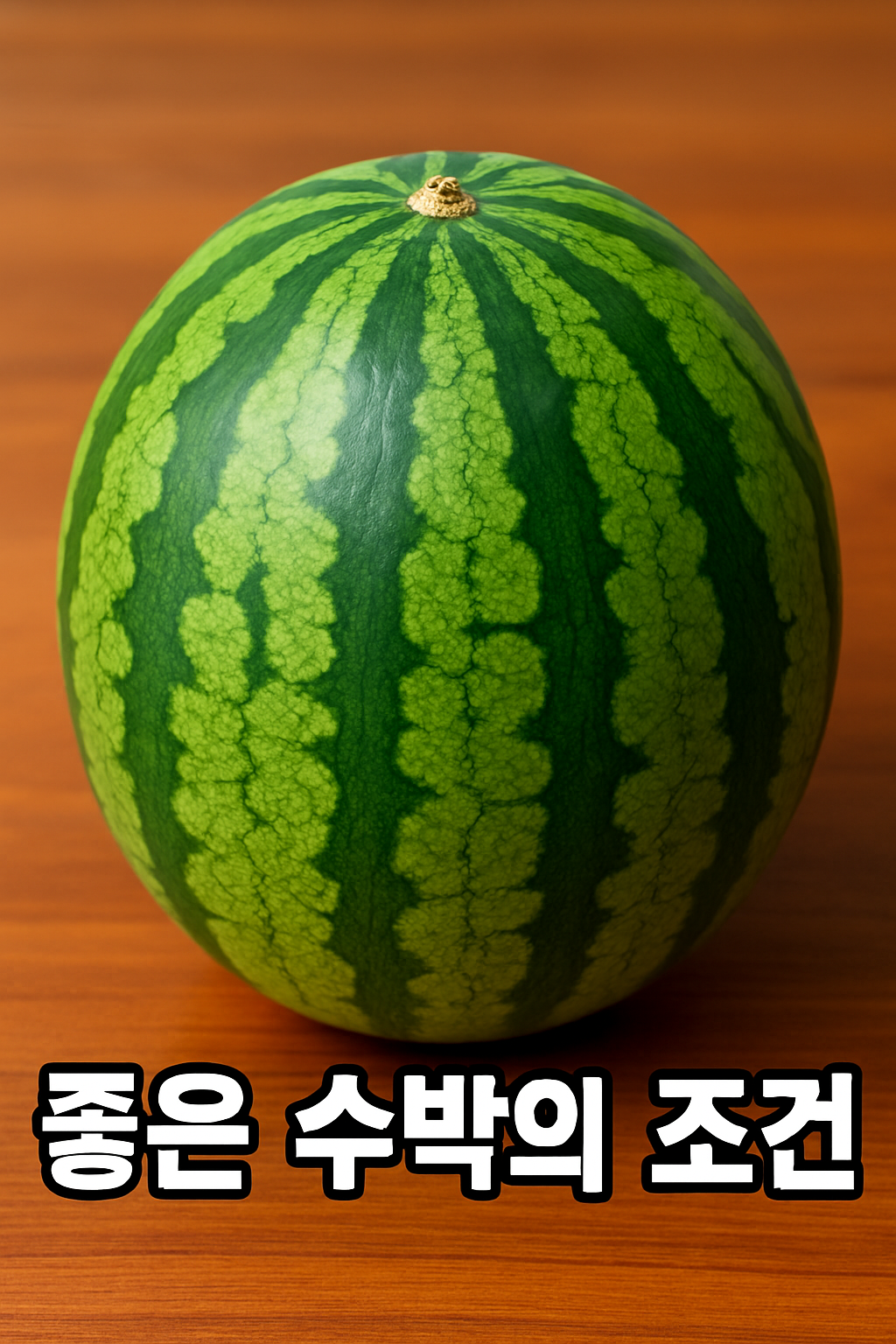 달콤한 수박을 고르는 꿀팁