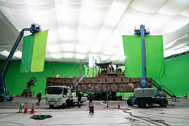 영화 한산의 거북선 제작모습