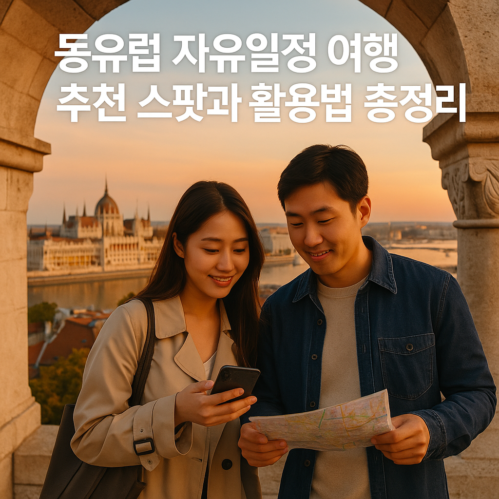 동유럽 자유일정 여행 추천 스팟과 활용법 총정리