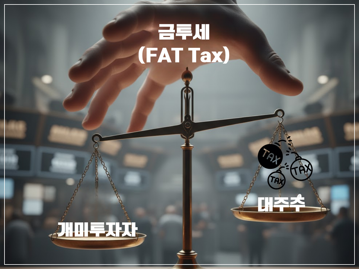 공포의 주인공 '금투세' (금융투자소득세)란?