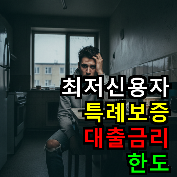 최저신용자 특례보증 대출