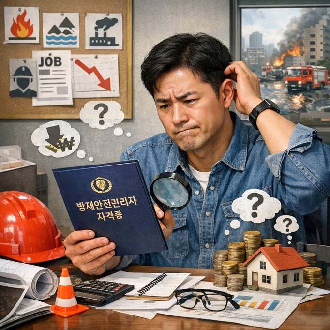 비주류 자격증에 관한 방재안전관리자 자격증 쓸모 있는지 현실 분석