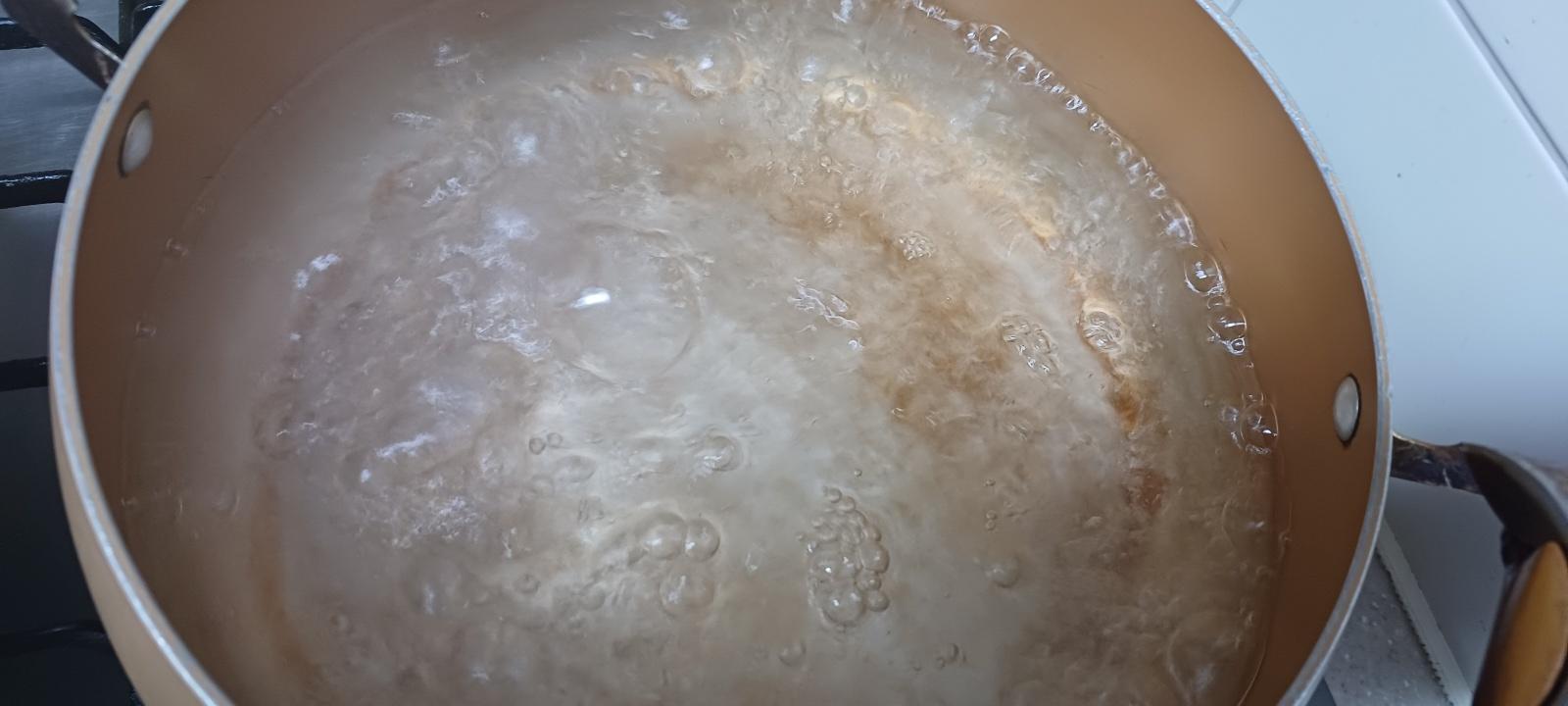 국수면 삶기