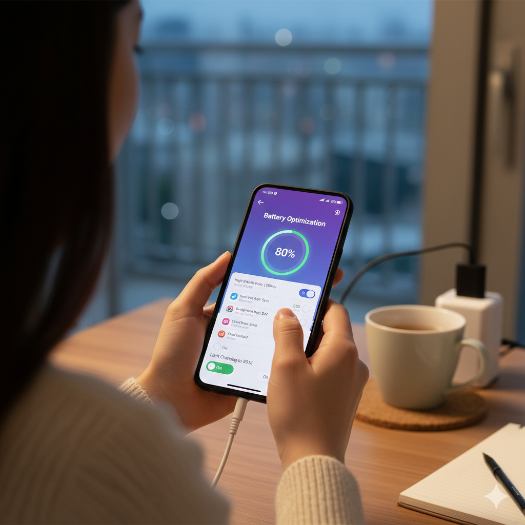 스마트폰 배터리 수명 2배 연장하는 데이터 기반 최적 설정법