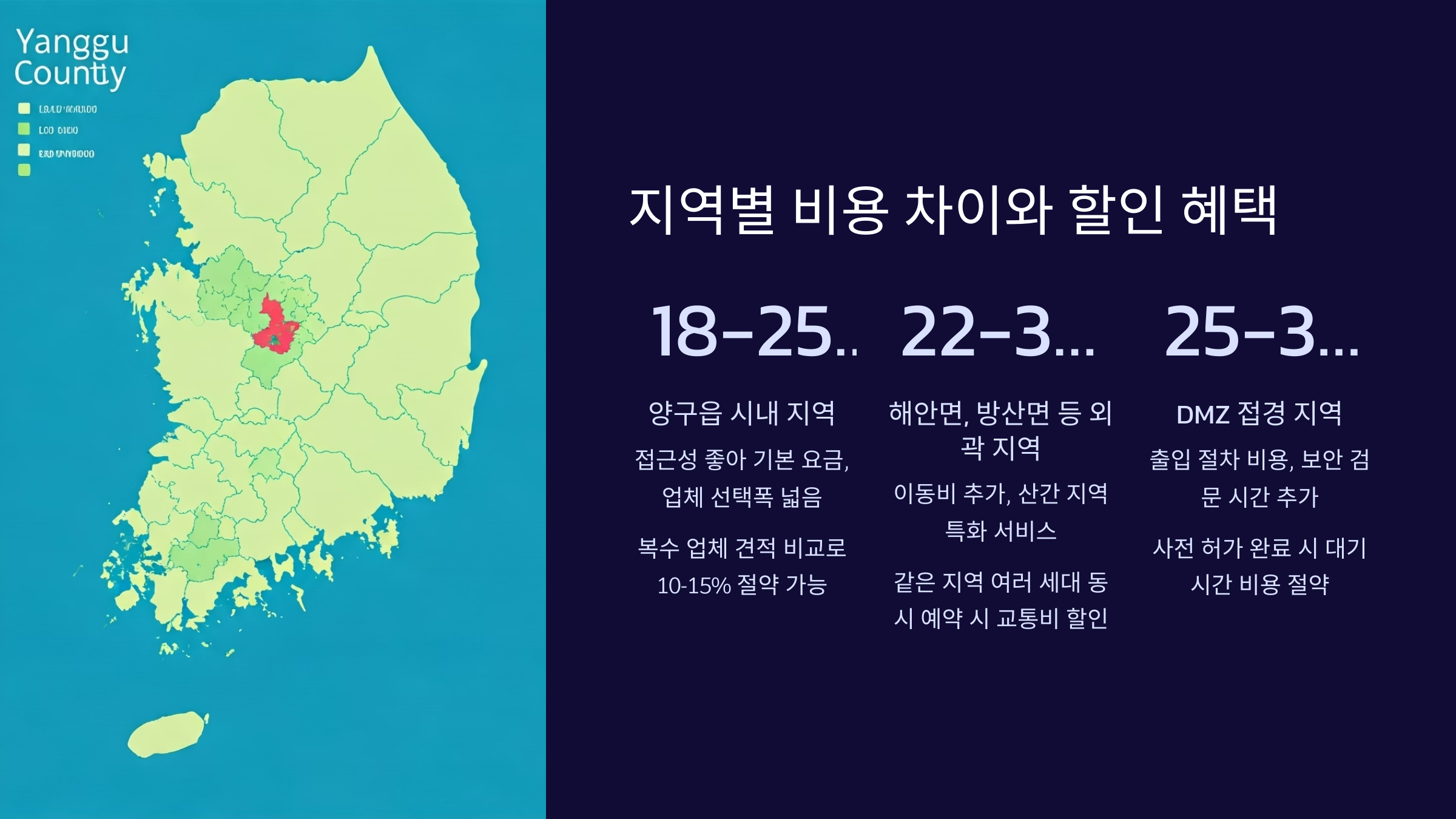 양구 입주청소 지역별 비용