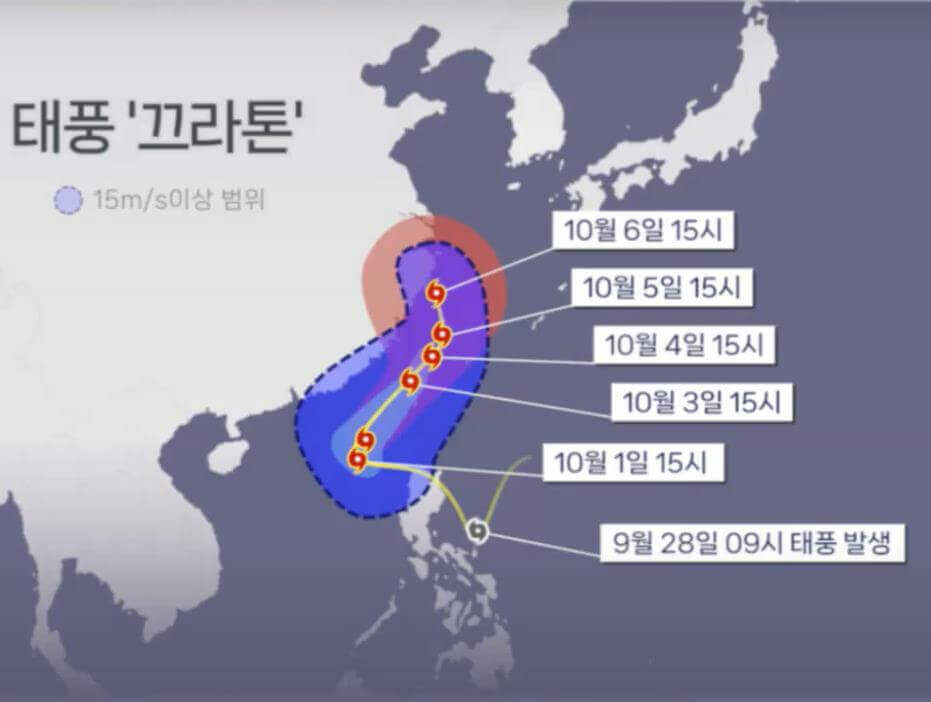 태풍 전망