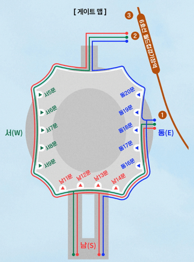 임영웅 콘서트 티켓 게이트맵