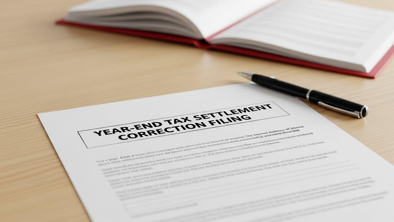 연말정산 정정신고 기간