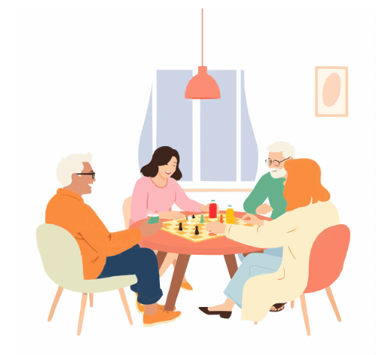 가족과 게임하기